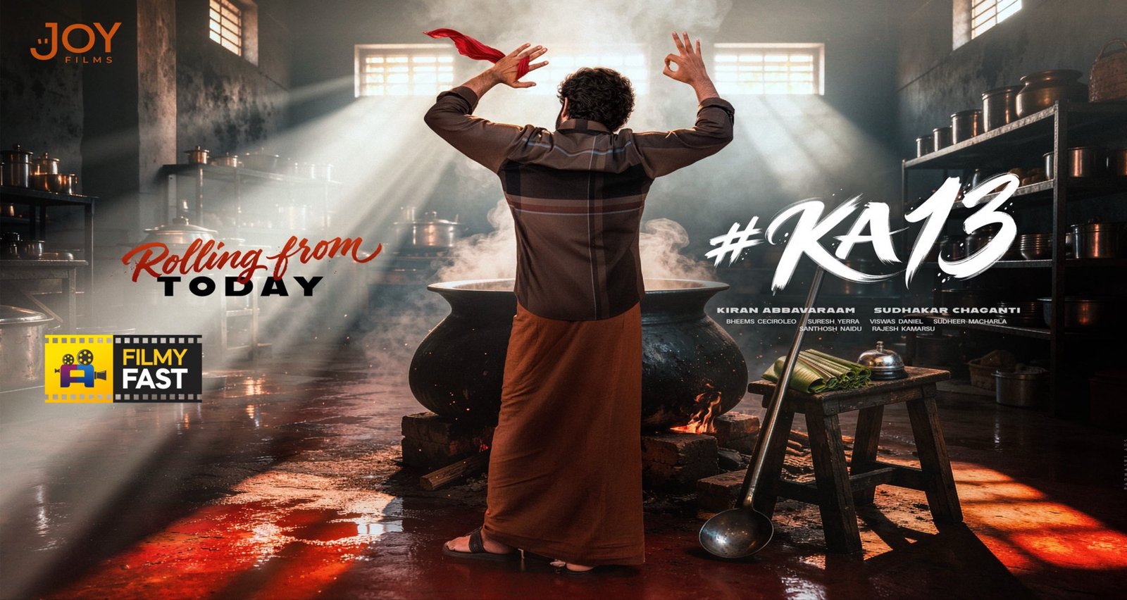 Kiran Abbavaram Begins Shooting for His Directorial Debut